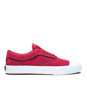 Supra Mens HAMMER VTG Rose/white Skate Shoes | CA-55467